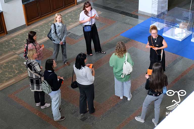 Read more about the article Excursion to the M. Maksymovych Scientific Library of Taras Shevchenko National University of Kyiv
