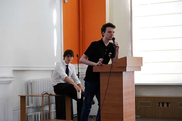 Meeting of student leaders from the Faculty of Philosophy at Taras Shevchenko National University of Kyiv