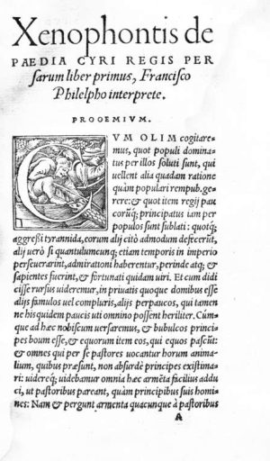 1.3 Xenophontis philosophi et historici