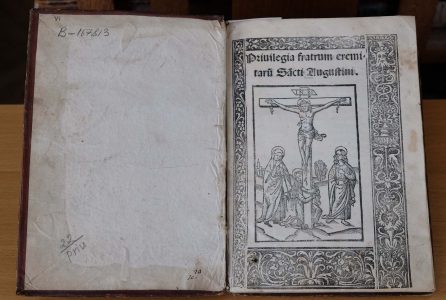 3.1 Привілеї братів-пустельників ордену Св. Августина, 1515